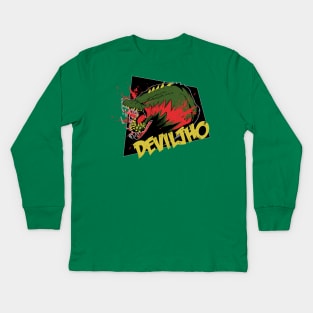 Monster Hunter - Brute Wyvern Deviljho Kids Long Sleeve T-Shirt